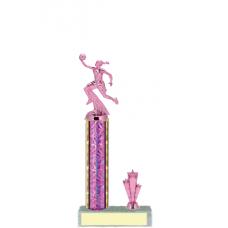 Trophies - #Basketball Pink C Style Trophy